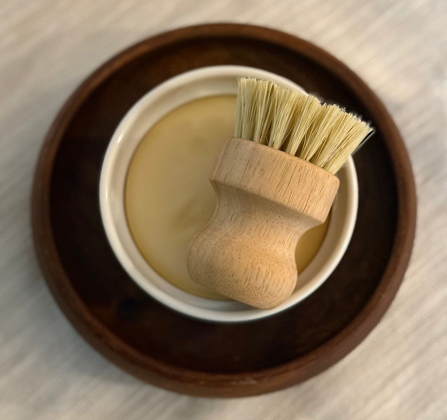 Eco-Friendly Solid Dish Soap Set with Brush