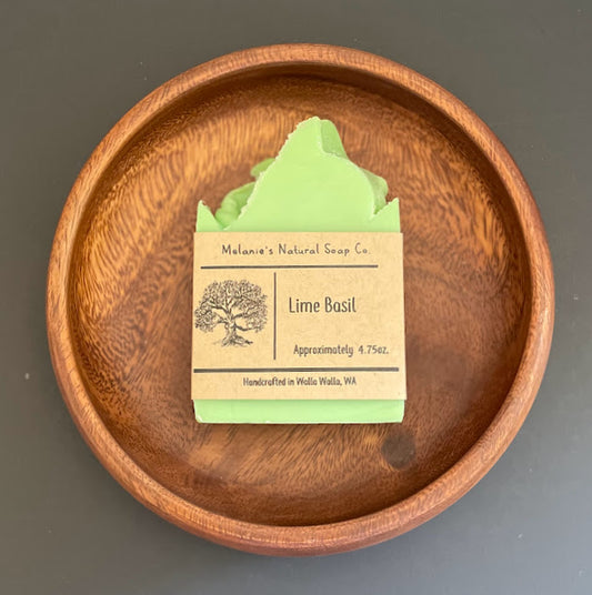 Lime Basil Mango Handmade Soap